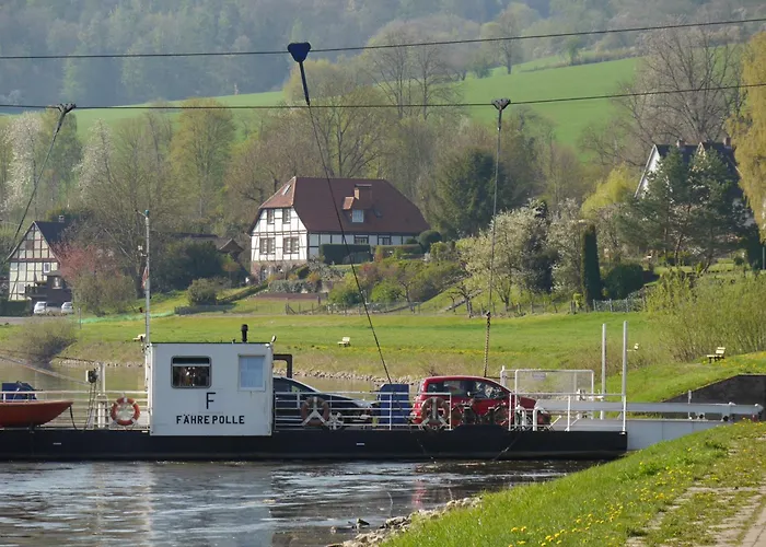 Ferienwohnung Weserblick Polle